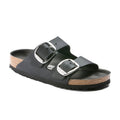Arizona Big Buckle Cuir Huilé Noir