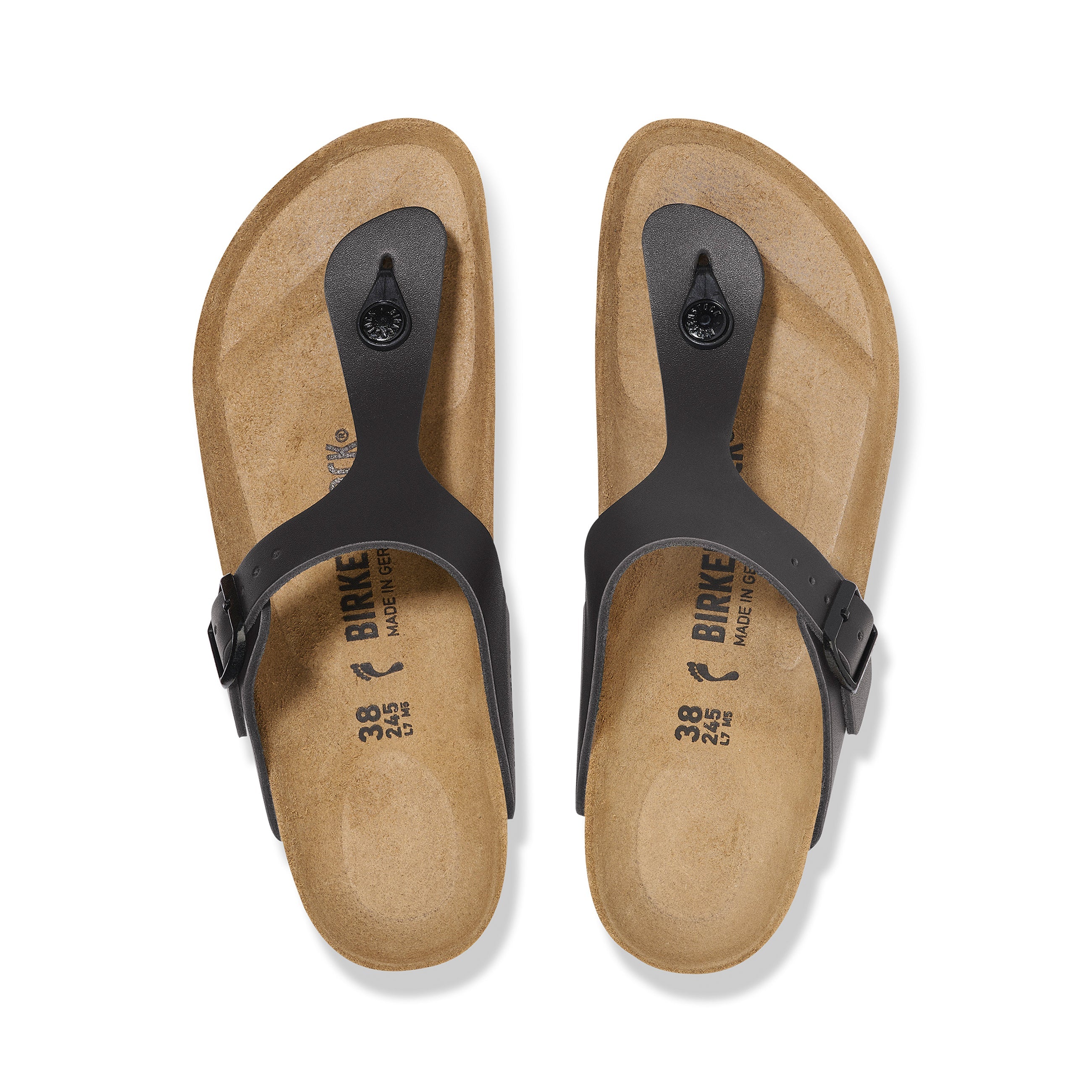 Gizeh Black Smooth Leather