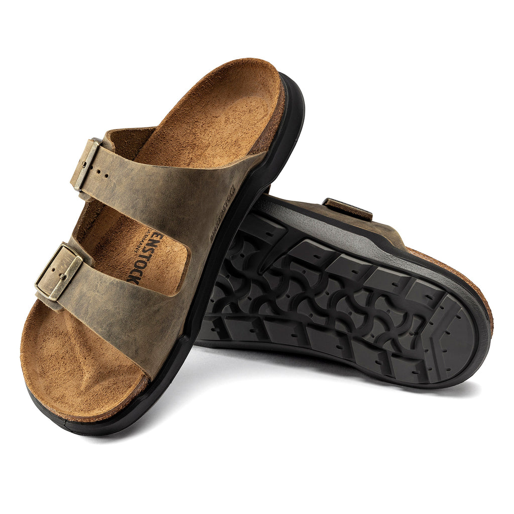Arizona Cross Town Arctic Khaki clair délavé cuir gras
