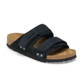 Uji Black Suede Leather