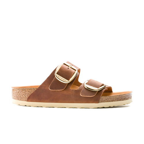 Arizona Big Buckle Cuir huilé Cognac