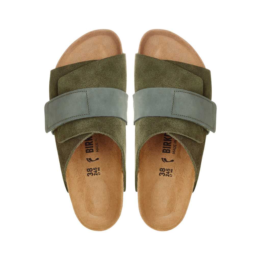 Kyoto Thyme Suede Leather