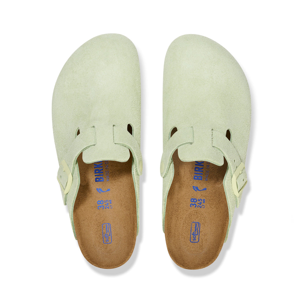 Boston SFB Faded Lime Suede Leather