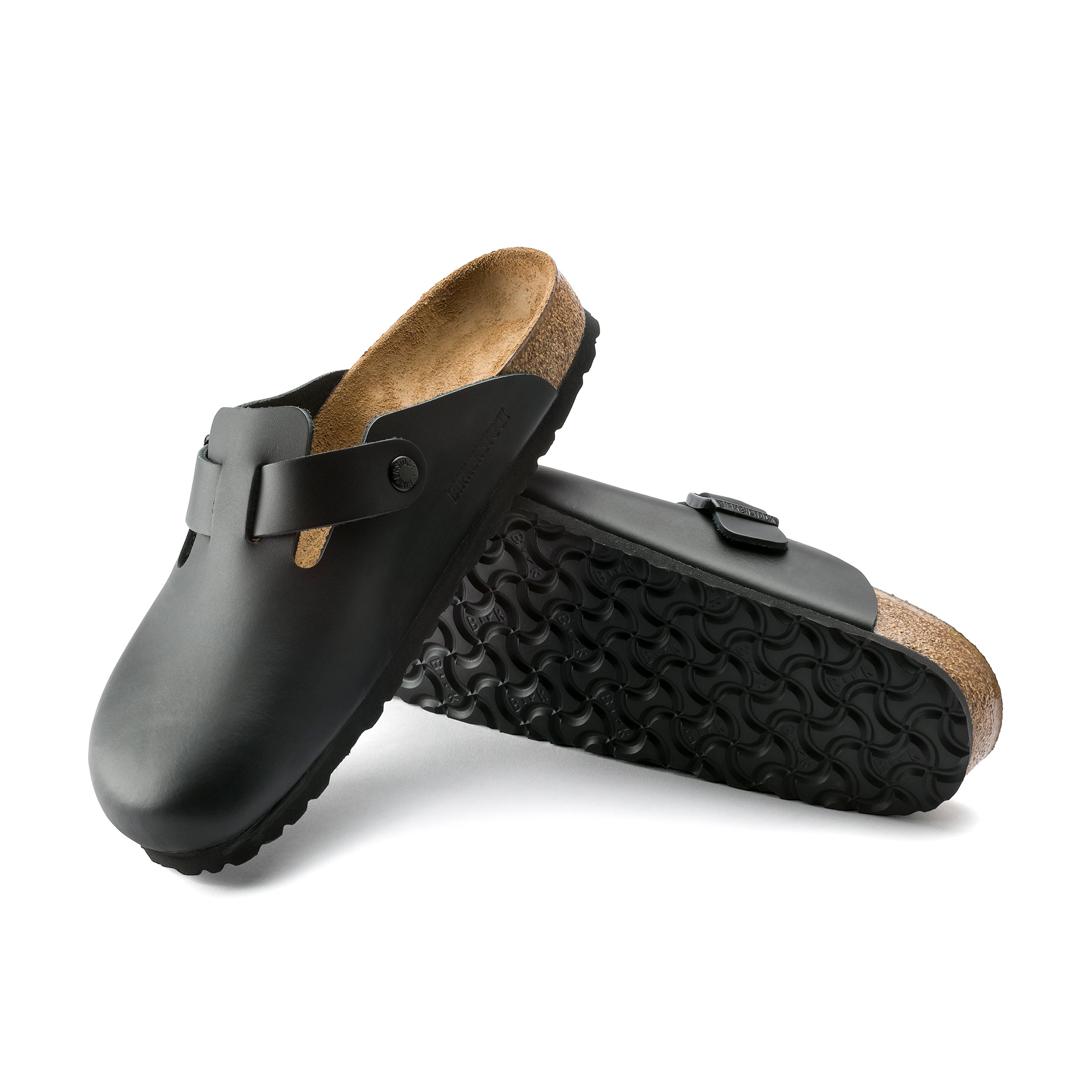 Boston Black Cuir naturel