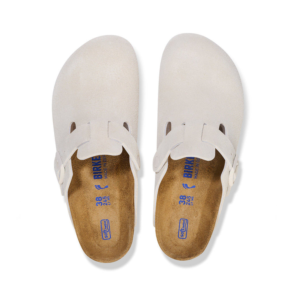 Boston SFB Daim Blanc Antique