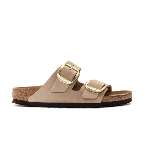 Arizona Big Buckle Cuir Nubuck Sandcastle