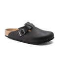 Boston Vintage Bois Noir Cuir Naturel